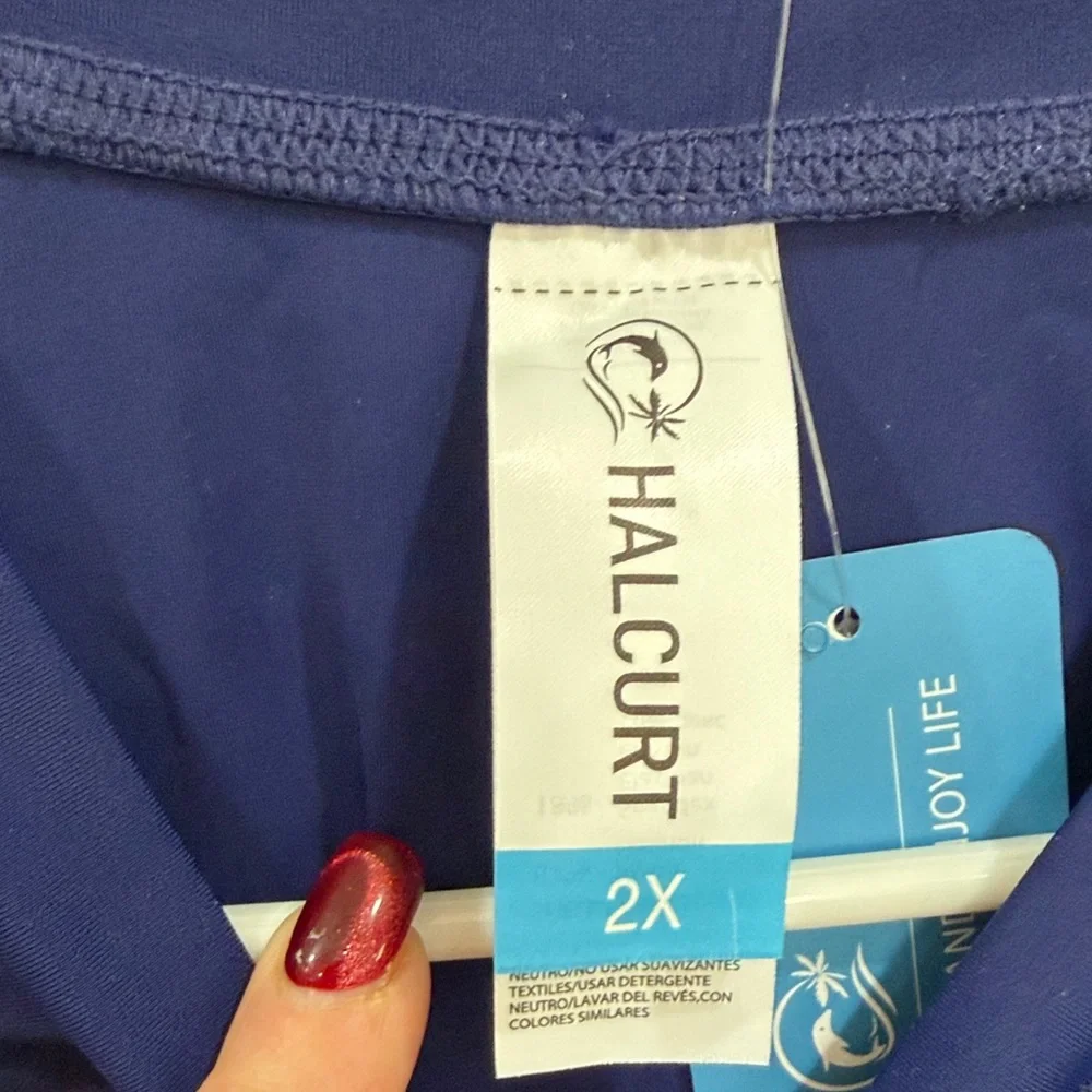 Halcurt rash guard NWT size 2x - Picture 2 of 9